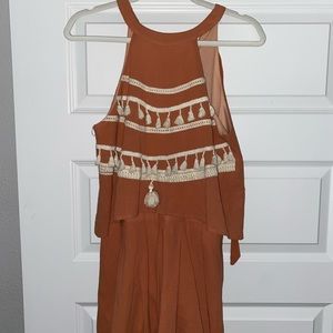 Boho romper from hometown boutique! Worn once!